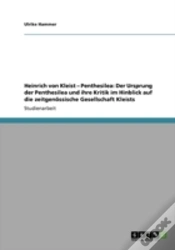 Capa do artigo Heinrich Von Kleist Aã¢Â€Šâ¬" Penthesilea