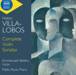 Capa do artigo Heitor Villa-Lobos: Complete Violin Sonatas - CD