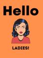 Hello Ladies Notebook - Preview