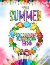 Hello Summer Coloring Book For Kids