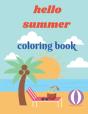 Hello Summer Coloring Book - Preview