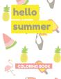 Hello Summer Coloring Book - Preview