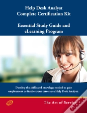 Capa do artigo Help Desk Analyst Complete Certification Kit: You-Powered Help Desk Support - Essential Study Guide And Elearning Program