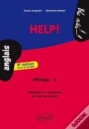 Capa do artigo Help! Grammaire Et Vocabulaire - 2e  Édition Revue Et Corrigée - Niveau 1(Anglais) (2e Édition)