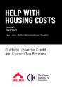 Help With Housing Costs: Volume 1 - Preview