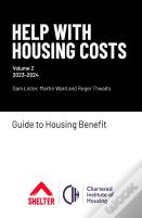 Help With Housing Costs: Volume 2