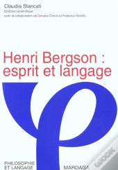 Henri Bergson Esprit Et Langage