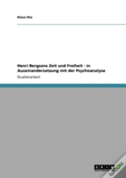 Capa do artigo Henri Bergsons Zeit  Und Freiheit - In Auseinandersetzung Mit Der Psychoanalyse