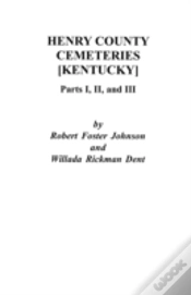 Capa do artigo Henry County (Kentucky) Cemeteries: Parts I, Ii, And Iii