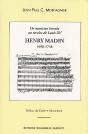 Henry Madin, 1698-1748 ; Un Musicien Lorrain Au Service De Louis Xv - Preview