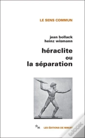 Capa do artigo Heraclite Ou La Separation
