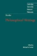 Herder: Philosophical Writings
