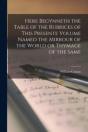 Here Begynneth The Table Of The Rubrices - Preview
