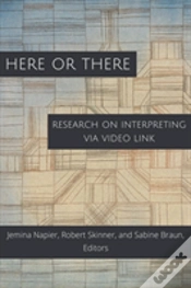 Capa do artigo Here Or There Â€“ Research On Interpreting Via Video Link