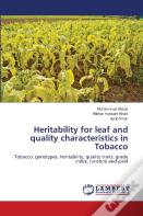 Heritability For Leaf And Quality Characteristics In Tobacco