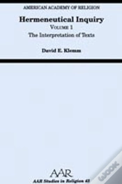 Capa do artigo Hermeneutical Inquiry: Volume I: The Interpretation Of Texts