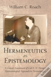 Hermeneutics As Epistemology