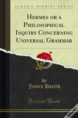 Capa do artigo Hermes Or A Philosophical Inquiry Concerning Universal Grammar