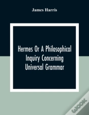 Capa do artigo Hermes Or A Philosophical Inquiry Concerning Universal Grammar