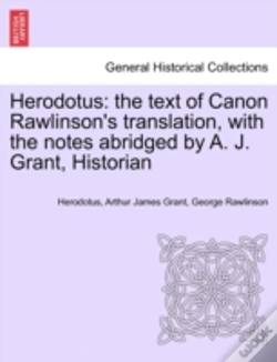 Capa do artigo Herodotus: The Text Of Canon Rawlinson'S
