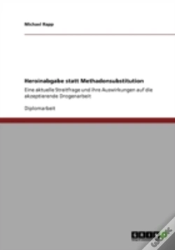 Capa do artigo Heroinabgabe Statt Methadonsubstitution