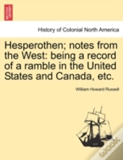 Capa do artigo Hesperothen; Notes From The West