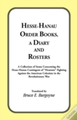 Capa do artigo Hesse-Hanau Order Books, A Diary And Ros
