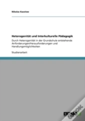 Heterogenitaã‚Â¤T Und Interkulturelle Paã‚Â¤Dagogik
