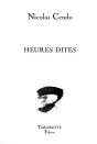 Heures Dites - Nicolas Cendo - Preview