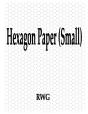 Hexagon Paper (Small) - Preview
