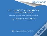 Hi, Just A Quick Question