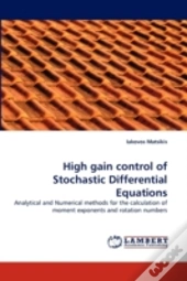 High Gain Control Of Stochastic Differen