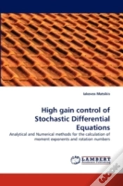 Capa do artigo High Gain Control Of Stochastic Differen