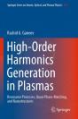High-Order Harmonics Generation In Plasmas - Preview