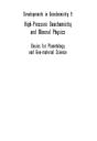High Pressure Geochemistry & Mineral Physics - Preview
