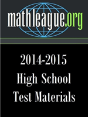 High School Test Materials 2014-2015 - Preview