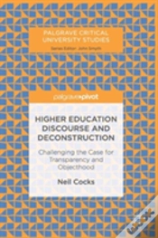 Capa do artigo Higher Education Discourse And Deconstruction