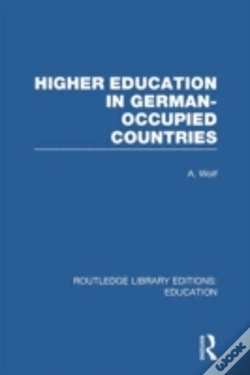 Capa do artigo Higher Education In German Occupied Countries (Rle Edu A)
