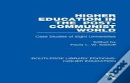 Higher Education In The Post-Communist World