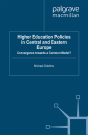 Higher Education Policies In Central And Eastern Europe - Preview