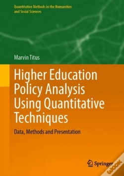 Capa do artigo Higher Education Policy Analysis Using Quantitative Techniques