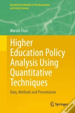 Capa do artigo Higher Education Policy Analysis Using Quantitative Techniques