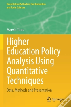 Capa do artigo Higher Education Policy Analysis Using Quantitative Techniques