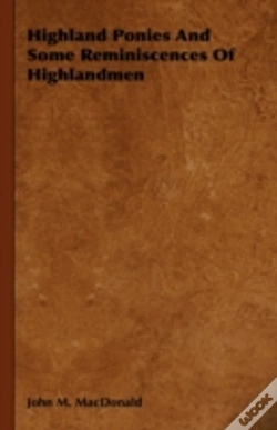 Capa do artigo Highland Ponies And Some Reminiscences O