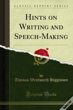 Capa do artigo Hints On Writing And Speech-Making