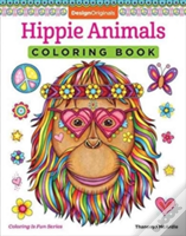 Hippie Animals Coloring Book