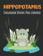 Hippopotamus Coloring Book For Adults - Preview