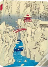 Hiroshige Snow On Mt Haruna Hardcover Journal: Dotted Notebk