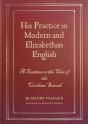 His Practice In Modern And Elizabethan English - Preview