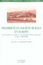 Histoire Capes/Agregation; Propriete Et Societe Rurale En Europe - Preview